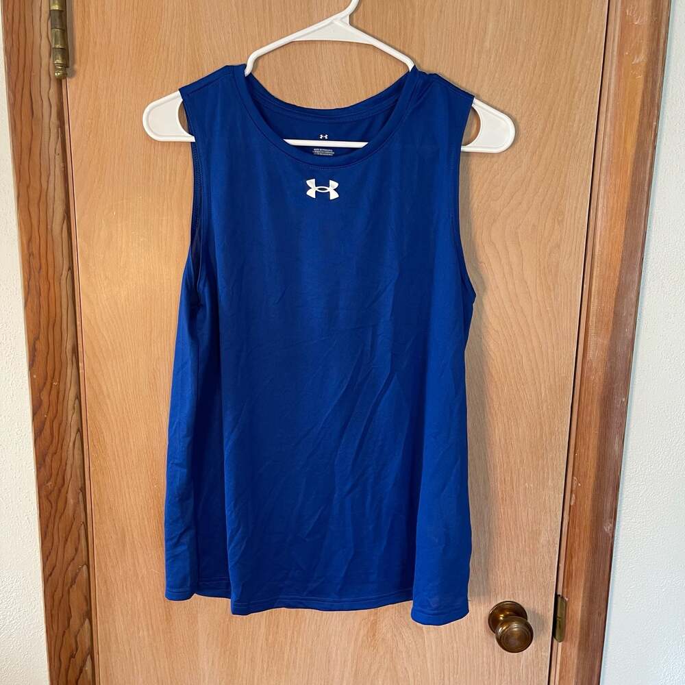 Under Armour Men's Tech Sleeveless Tank Top, Royal Blue